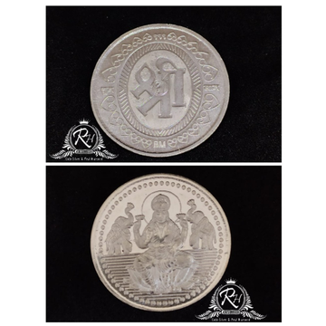 silver 999 laxmiji coin RH-BR983