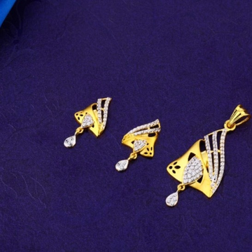 22 carat gold ladies pendants set RH-PS988